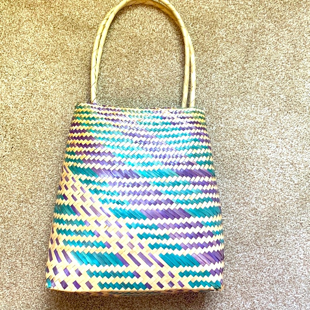 Hand Made Basket Bag from Zambia